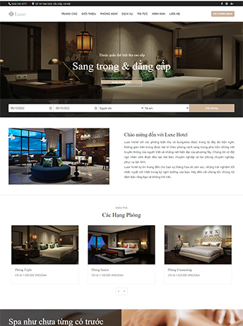 Mẫu 146: Luxe Hotel